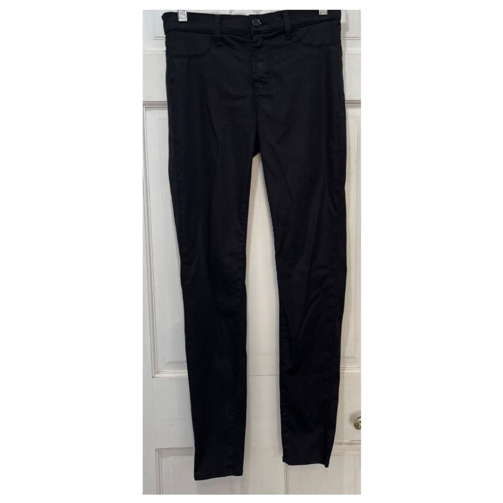 J Brand Super Skinny Black Pants Woman Size 27. Style #815N335